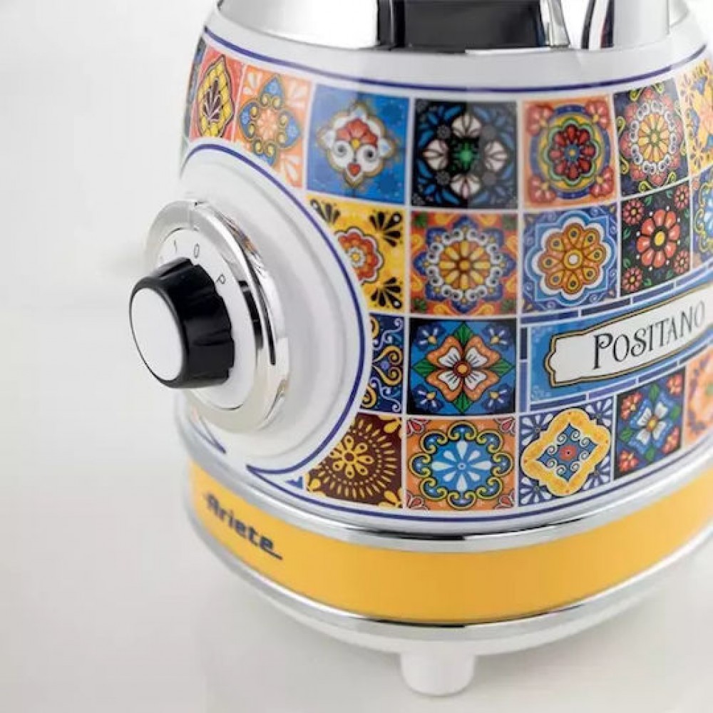 Ariete Positano Μπλέντερ για Smoothies με Γυάλινη Κανάτα 1.5lt 1000W Πολύχρωμο 0583/P