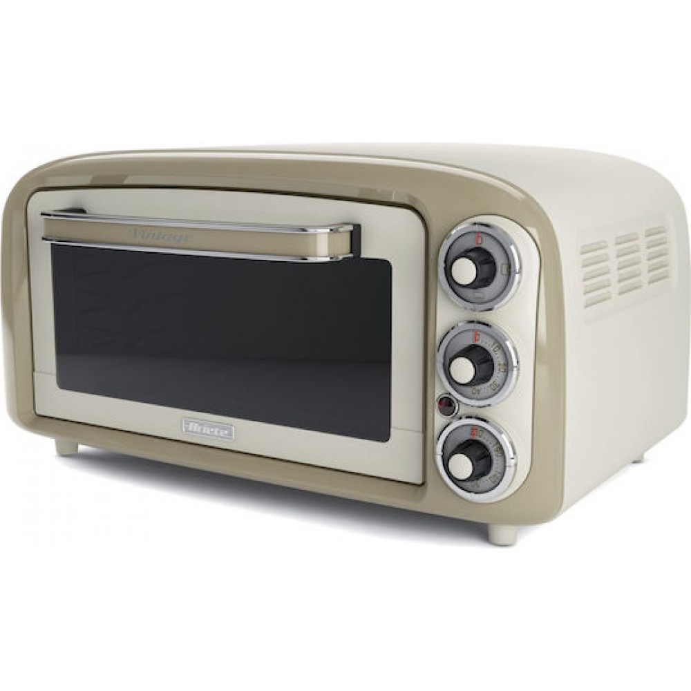 Ariete Vintage 0979/03 Ηλεκτρικό Φουρνάκι 18lt Χωρίς Εστίες Beige Ariete Vintage 0979/03 Ηλεκτρικό Φουρνάκι 18lt Χωρίς Εστίες Beige