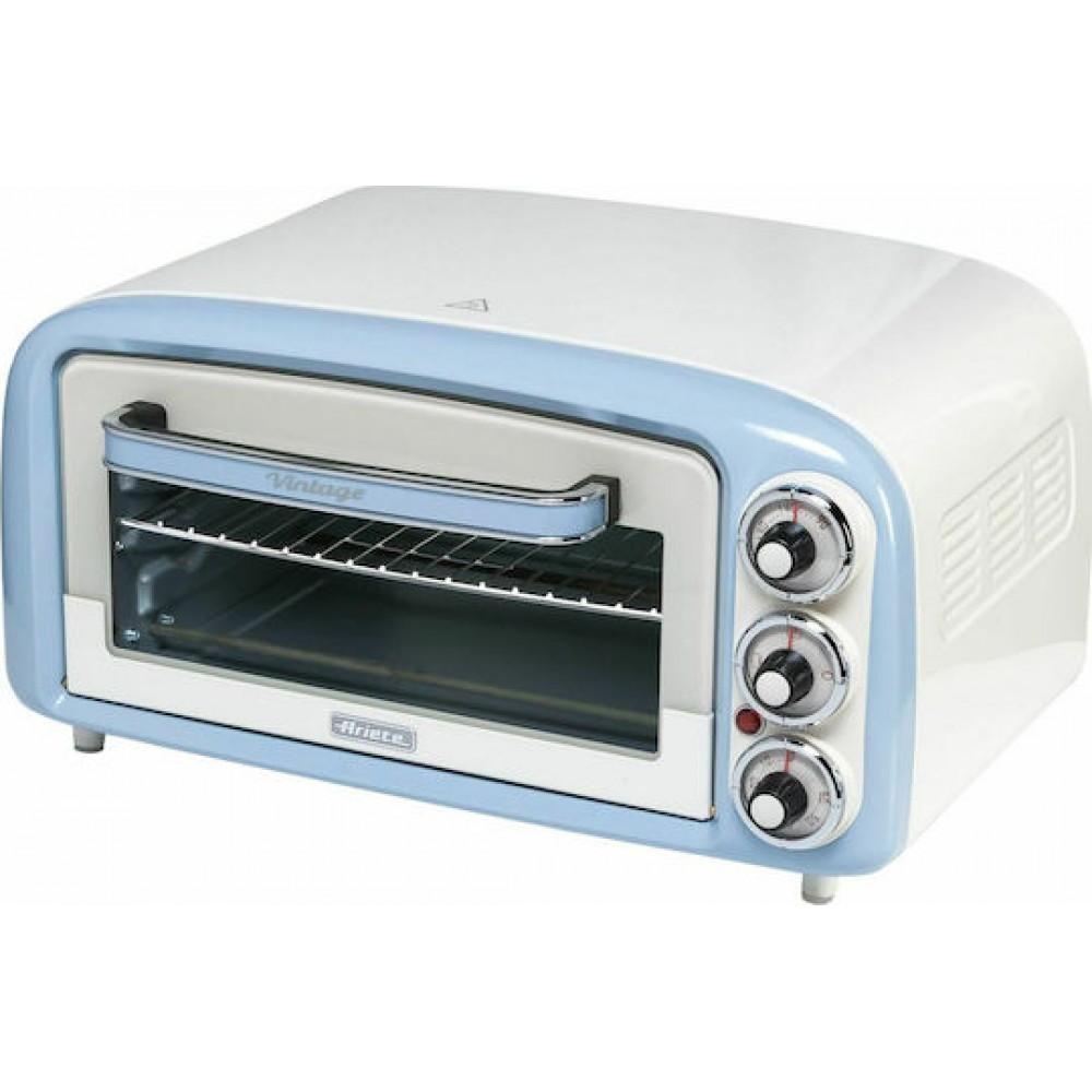 Ariete Vintage 0979/05 Ηλεκτρικό Φουρνάκι 18lt Χωρίς Εστίες Blue Ariete Vintage 0979/05 Ηλεκτρικό Φουρνάκι 18lt Χωρίς Εστίες Blue