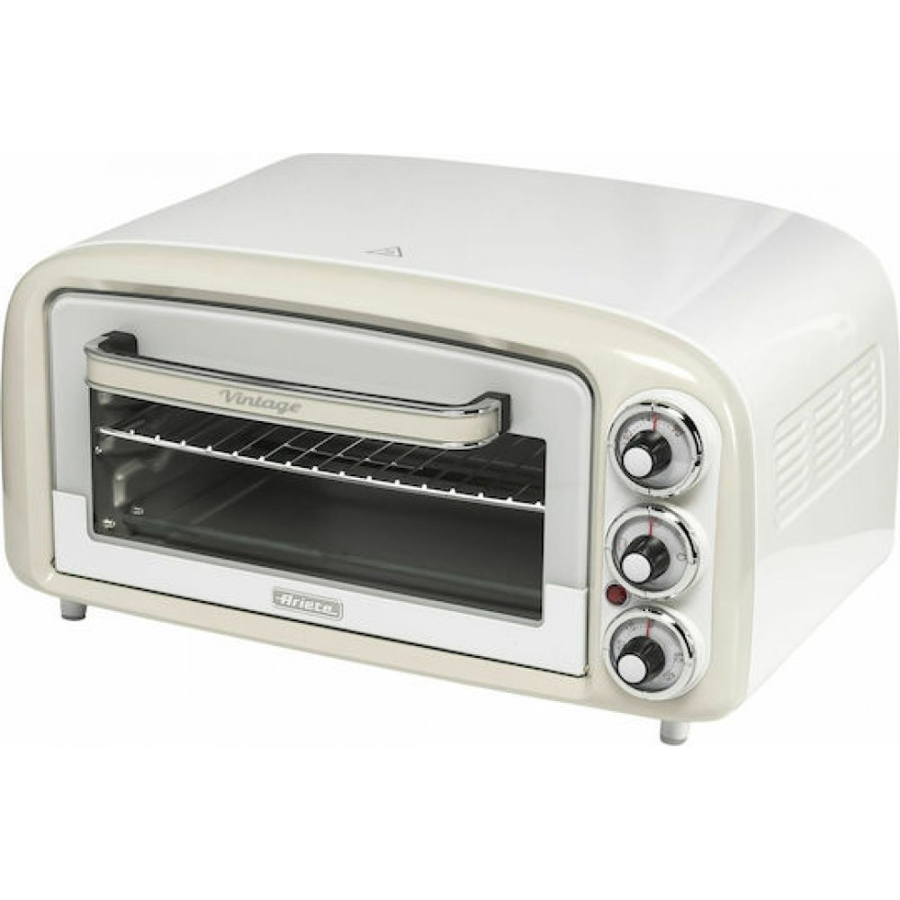 Ariete Vintage 0979/03 Ηλεκτρικό Φουρνάκι 18lt Χωρίς Εστίες Beige Ariete Vintage 0979/03 Ηλεκτρικό Φουρνάκι 18lt Χωρίς Εστίες Beige