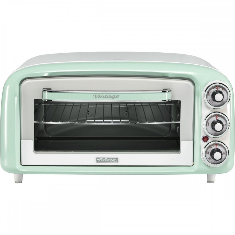 Ariete Vintage 0979/04  Ηλεκτρικό Φουρνάκι 18lt Χωρίς Εστίες Green