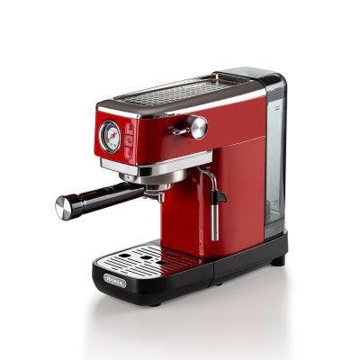 Ariete 1381/13 Μηχανή Espresso 1300W Πίεσης 15bar Κόκκινη