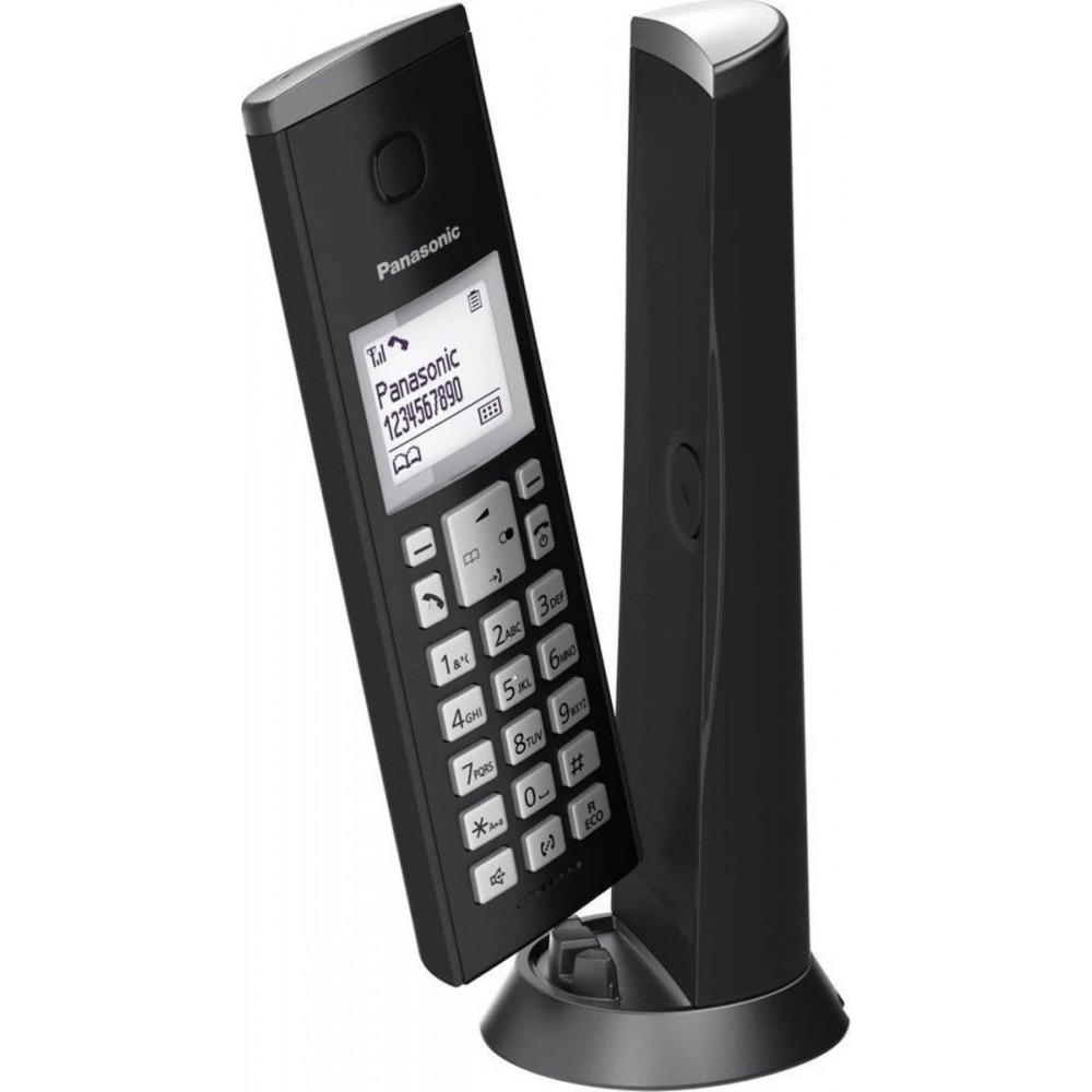 Panasonic Cordless Design Black KX-TGK210JTB Panasonic Cordless Design Black KX-TGK210JTB
