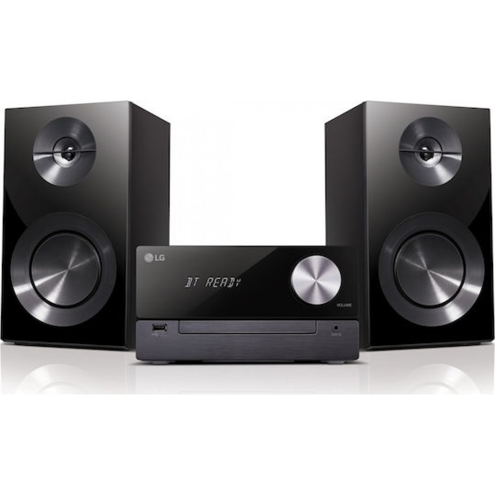 LG Ηχοσύστημα 2.0 CM2460 100W με CD / Digital Media Player και Bluetooth Μαύρο LG Ηχοσύστημα 2.0 CM2460 100W με CD / Digital Media Player και Bluetooth Μαύρο