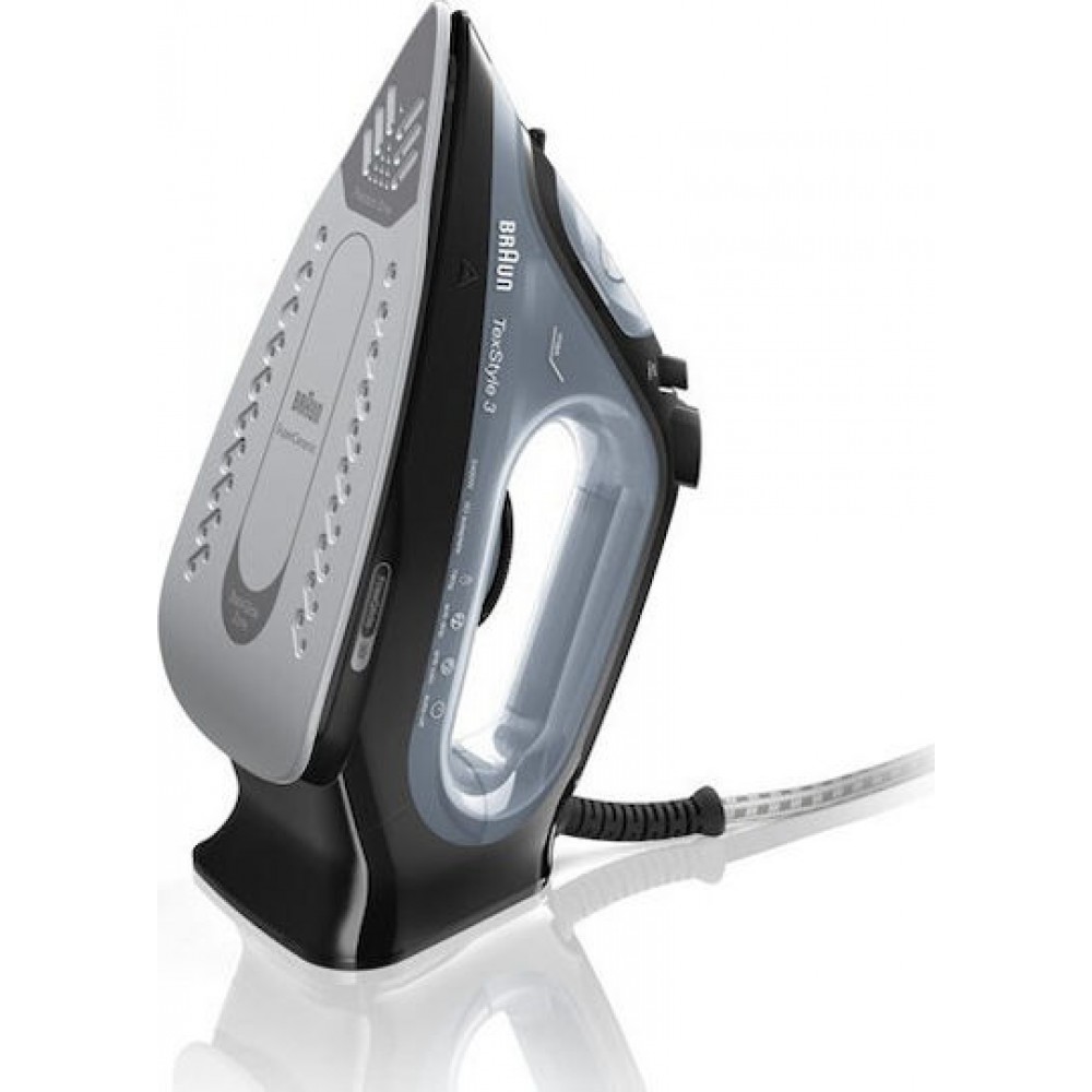 Braun TexStyle 3 SI 3055 Σίδερο Ατμού 2400W με Κεραμική Πλάκα και Συνεχόμενη Παροχή 45gr/min