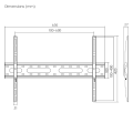Brateck KL31-46F Fixed Extra Slim TV Wall mount Brateck KL31-46F Fixed Extra Slim TV Wall mount