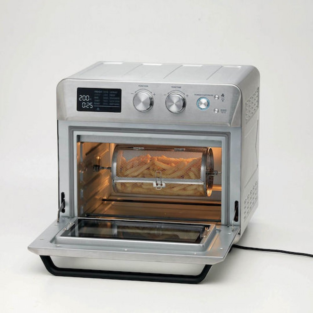 Ariete Ηλεκτρικό Φουρνάκι 25lt Χωρίς Εστίες με Αέρα Inox 4629/11 Ariete Ηλεκτρικό Φουρνάκι 25lt Χωρίς Εστίες με Αέρα Inox 4629/11