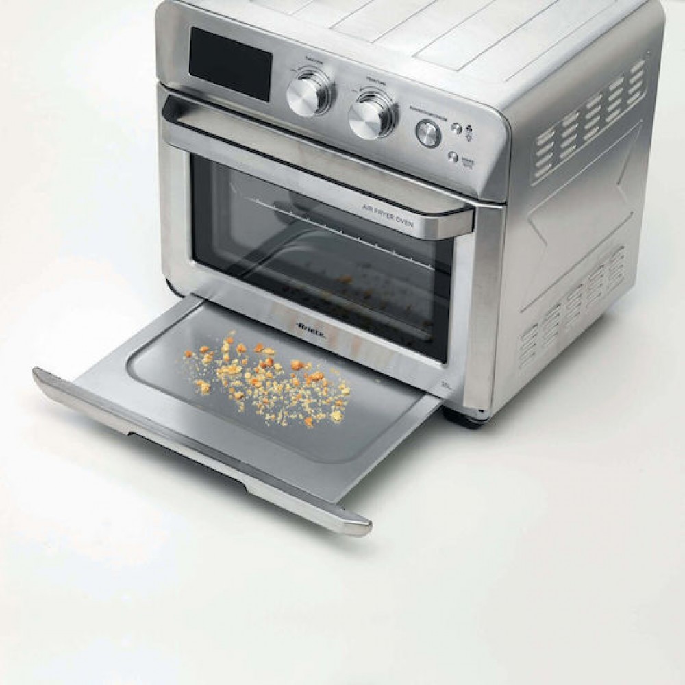 Ariete Ηλεκτρικό Φουρνάκι 25lt Χωρίς Εστίες με Αέρα Inox 4629/11 Ariete Ηλεκτρικό Φουρνάκι 25lt Χωρίς Εστίες με Αέρα Inox 4629/11