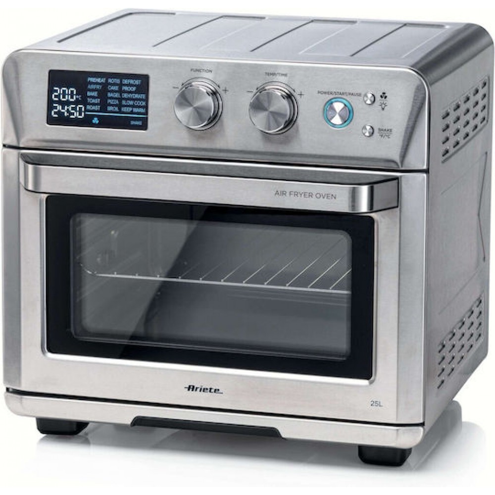 Ariete Ηλεκτρικό Φουρνάκι 25lt Χωρίς Εστίες με Αέρα Inox 4629/11 Ariete Ηλεκτρικό Φουρνάκι 25lt Χωρίς Εστίες με Αέρα Inox 4629/11