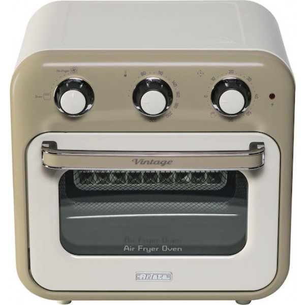 Ariete Vintage Air Fryer Mini- Oven 4632/03 Ηλεκτρικό Φουρνάκι 16lt Χωρίς Εστίες Μπεζ Ariete Vintage Air Fryer Mini- Oven 4632/03 Ηλεκτρικό Φουρνάκι 16lt Χωρίς Εστίες Μπεζ