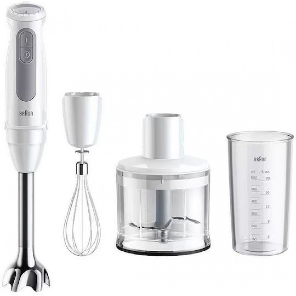 MultiQuick 5 MQ50236M Ραβδομπλέντερ με Ανοξείδωτη Ράβδο 1000W Λευκό MultiQuick 5 MQ50236M Ραβδομπλέντερ με Ανοξείδωτη Ράβδο 1000W Λευκό