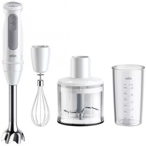 MultiQuick 5 MQ50236M Ραβδομπλέντερ με Ανοξείδωτη Ράβδο 1000W Λευκό MultiQuick 5 MQ50236M Ραβδομπλέντερ με Ανοξείδωτη Ράβδο 1000W Λευκό