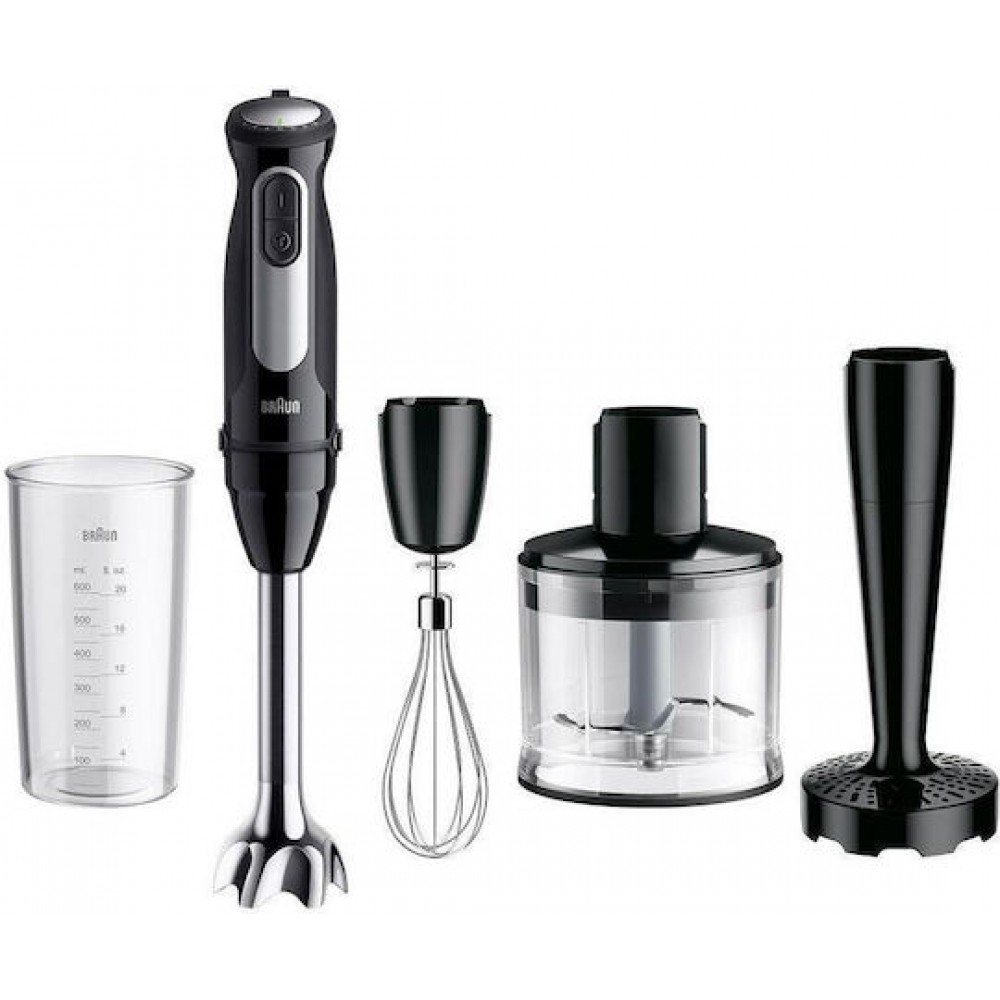 Braun MQ55307M 1318457 Ραβδομπλέντερ με Ανοξείδωτη Ράβδο 1000W Καφέ Braun MQ55307M 1318457 Ραβδομπλέντερ με Ανοξείδωτη Ράβδο 1000W Καφέ