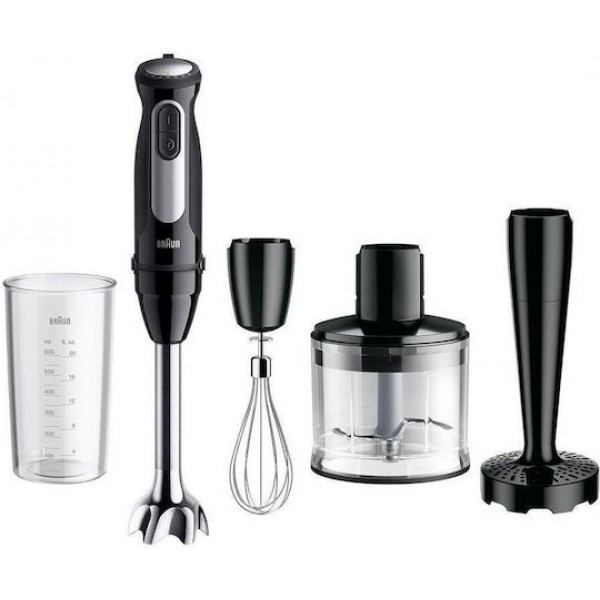 Braun MQ55307M 1318457 Ραβδομπλέντερ με Ανοξείδωτη Ράβδο 1000W Καφέ Braun MQ55307M 1318457 Ραβδομπλέντερ με Ανοξείδωτη Ράβδο 1000W Καφέ