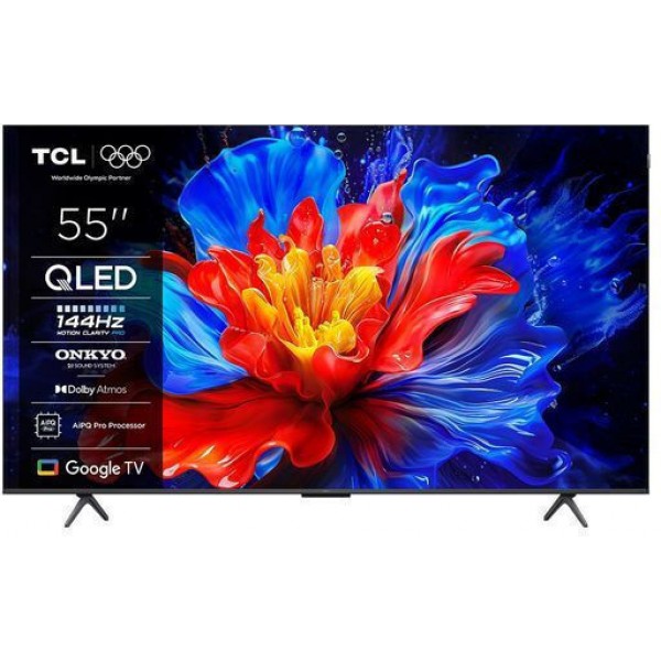 TCL Smart Τηλεόραση 55" 4K UHD QLED P8K HDR (2025) 55P8K