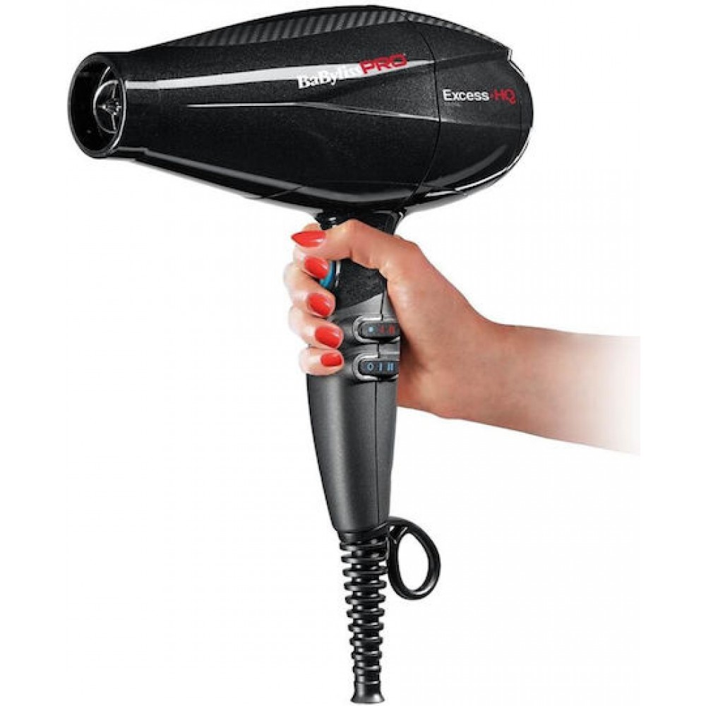 Babyliss Pro Dryers Excess Επαγγελματικό Πιστολάκι Μαλλιών 2600W Black BAB6990IE Babyliss Pro Dryers Excess Επαγγελματικό Πιστολάκι Μαλλιών 2600W Black BAB6990IE