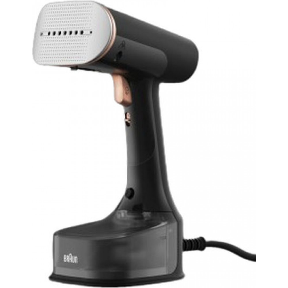 Braun GS7077BK Ατμοκαθαριστής Ρούχων Χειρός 1600W με Δοχείο 250ml Μαύρος Braun GS7077BK Ατμοκαθαριστής Ρούχων Χειρός 1600W με Δοχείο 250ml Μαύρος