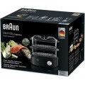 Braun FS 5100BK Ατμομάγειρας 6.2lt Μαύρος Braun FS 5100BK Ατμομάγειρας 6.2lt Μαύρος