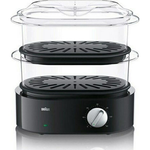 Braun FS 5100BK Ατμομάγειρας 6.2lt Μαύρος