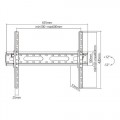 Brateck KL31-46T Fixed Slim TV Wall mount Brateck KL31-46T Fixed Slim TV Wall mount