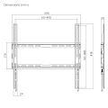 Brateck KL32-44F Fixed Slim TV Wall mount Brateck KL32-44F Fixed Slim TV Wall mount