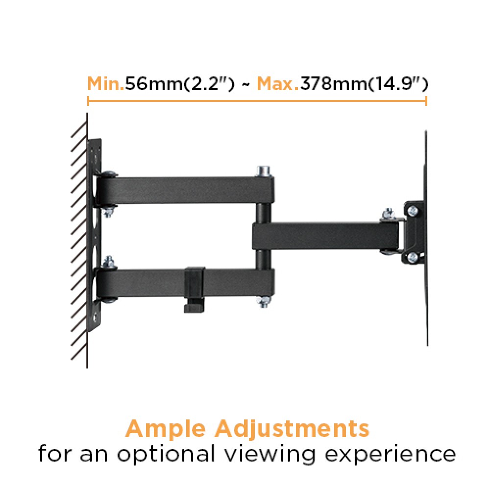 Brateck LPA68-223 Slim Swivel TV Wall Mount Brateck LPA68-223 Slim Swivel TV Wall Mount