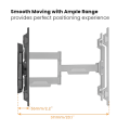 Brateck LPA76-443 Slim Swivel TV Wall Mount Brateck LPA76-443 Slim Swivel TV Wall Mount