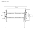 Brateck LP77-48T Slim TV Wall Mount Brateck LP77-48T Slim TV Wall Mount