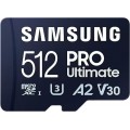 Samsung PRO Ultimate microSDXC 512GB Class 10 U3 V30 A2 UHS-I με αντάπτορα Samsung PRO Ultimate microSDXC 512GB Class 10 U3 V30 A2 UHS-I με αντάπτορα