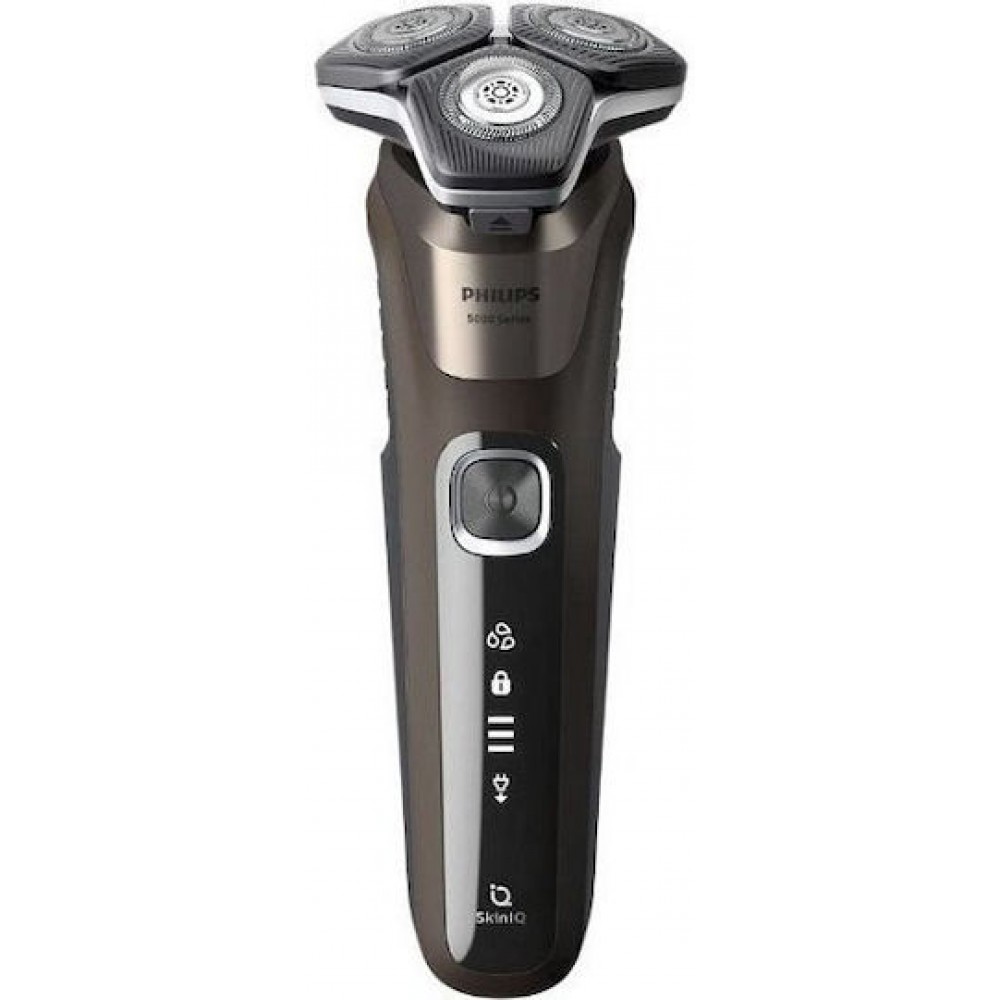 Philips Series 5000 S5886/38 Περιστρεφόμενη Ξυριστική Μηχανή Προσώπου Επαναφορτιζόμενη