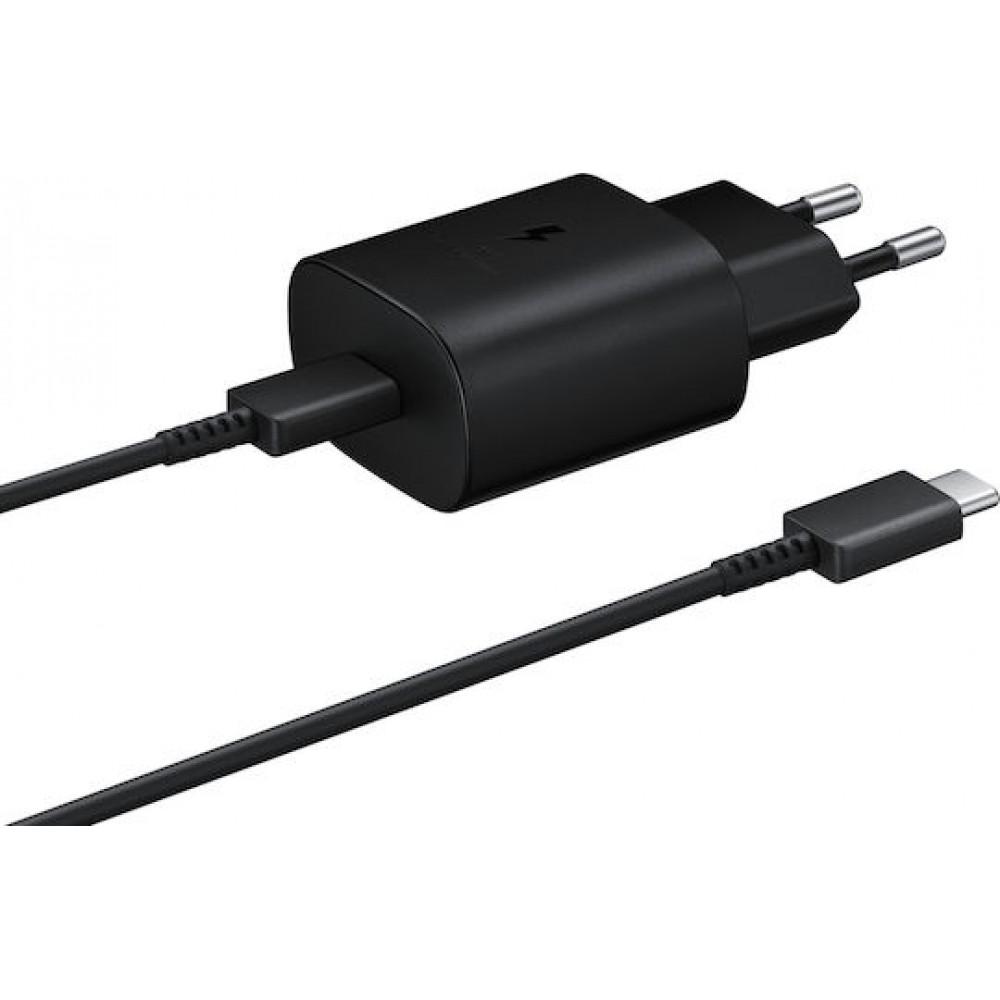 Samsung EP-TA800XBEGWW 25W Charger Black With with Cable Type C (Bulk)