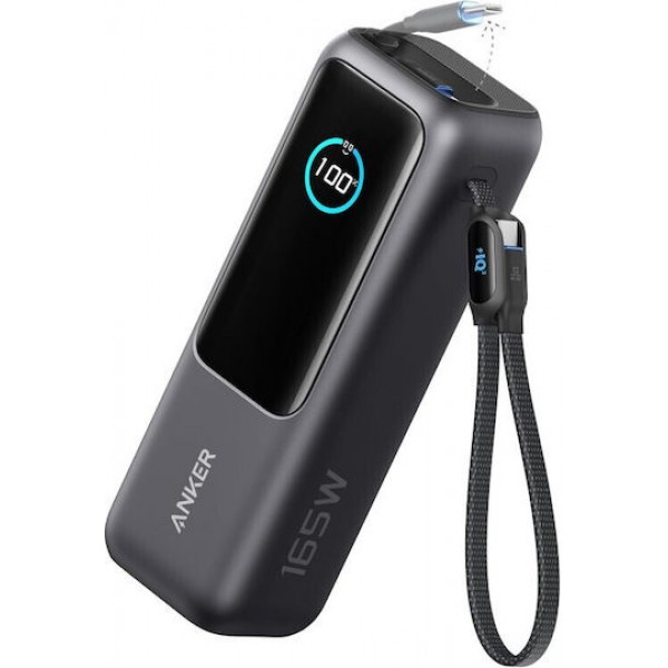 Anker A1695H11 Power Bank 25000mAh 165W με Θύρα USB-A και 2 Θύρες USB-C Power Delivery Γκρι