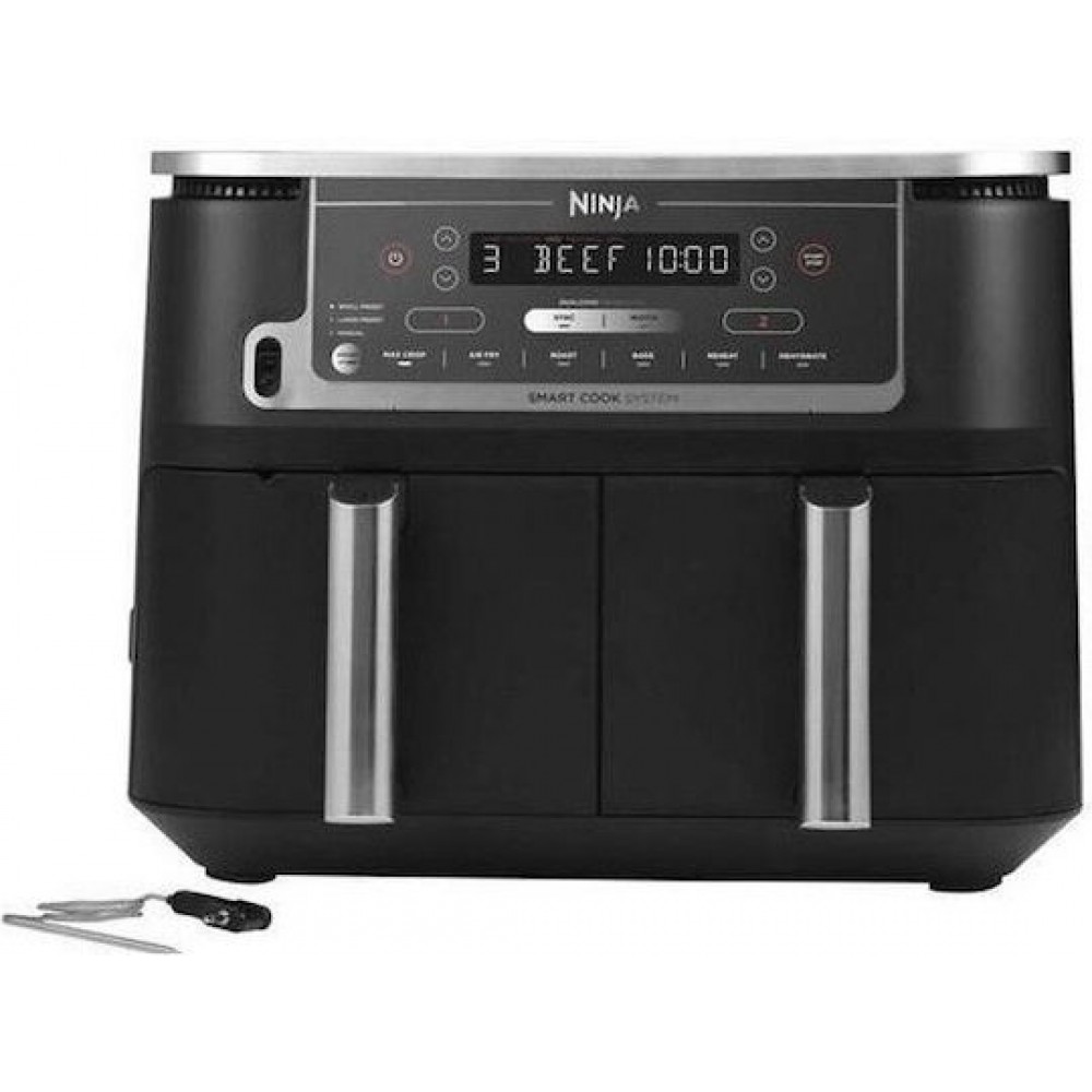 Ninja Air Fryer με Διπλό Αποσπώμενο Κάδο 9.5lt Μαύρο AF451EU Ninja Air Fryer με Διπλό Αποσπώμενο Κάδο 9.5lt Μαύρο AF451EU