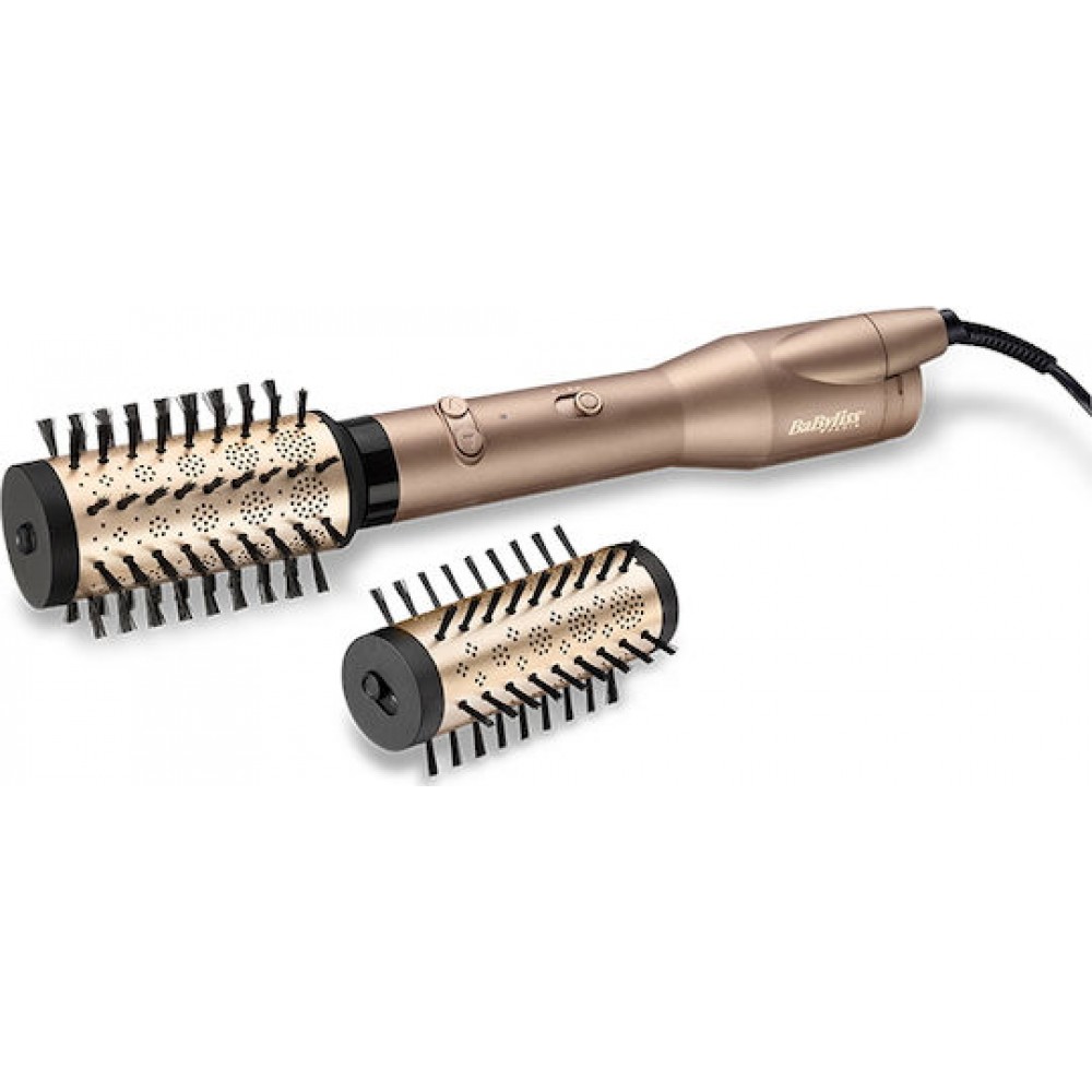 Babyliss Ionic Κεραμική Ηλεκτρική Βούρτσα Μαλλιών Αέρα με Περιστρεφόμενη Κεφαλή 650W AS952/53