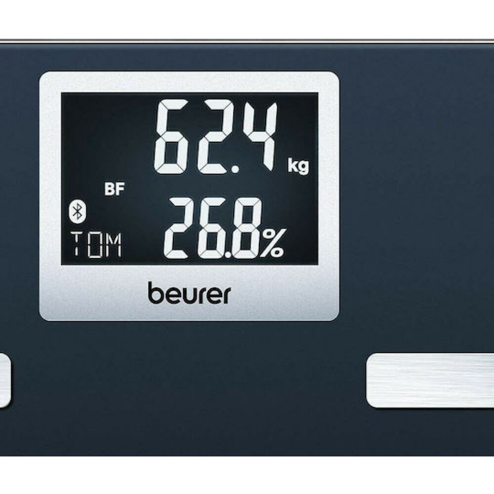 Beurer BF700 Smart Ζυγαριά 180kg με Λιπομετρητή & Bluetooth Μαύρη 74834