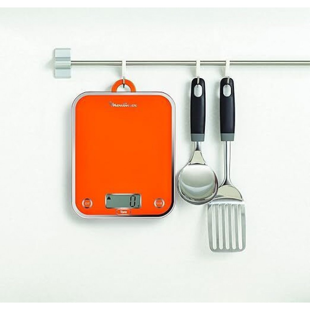 Moulinex BN5001 Optiss Ψηφιακή Ζυγαριά Κουζίνας 1gr/5kg Πορτοκαλί