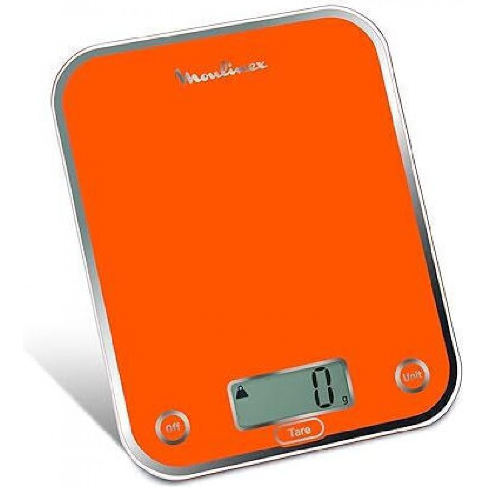 Moulinex BN5001 Optiss Ψηφιακή Ζυγαριά Κουζίνας 1gr/5kg Πορτοκαλί