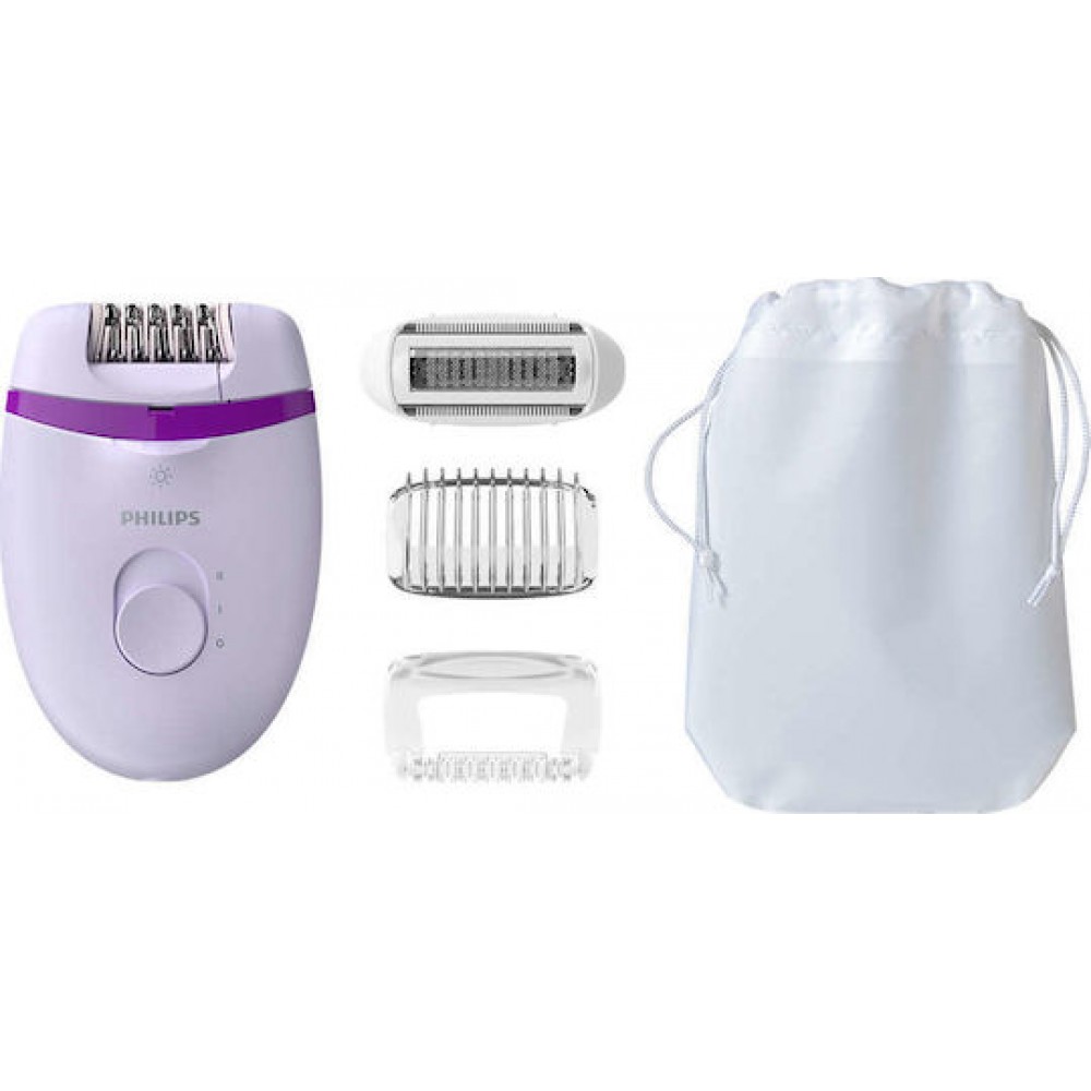 Philips Satinelle Essential Σετ Αποτρίχωσης Epilator για Σώμα BRE275/00 Philips Satinelle Essential Σετ Αποτρίχωσης Epilator για Σώμα BRE275/00
