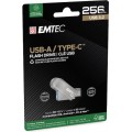 Emtec USB 3.2 D280 Type C Dual 256GB