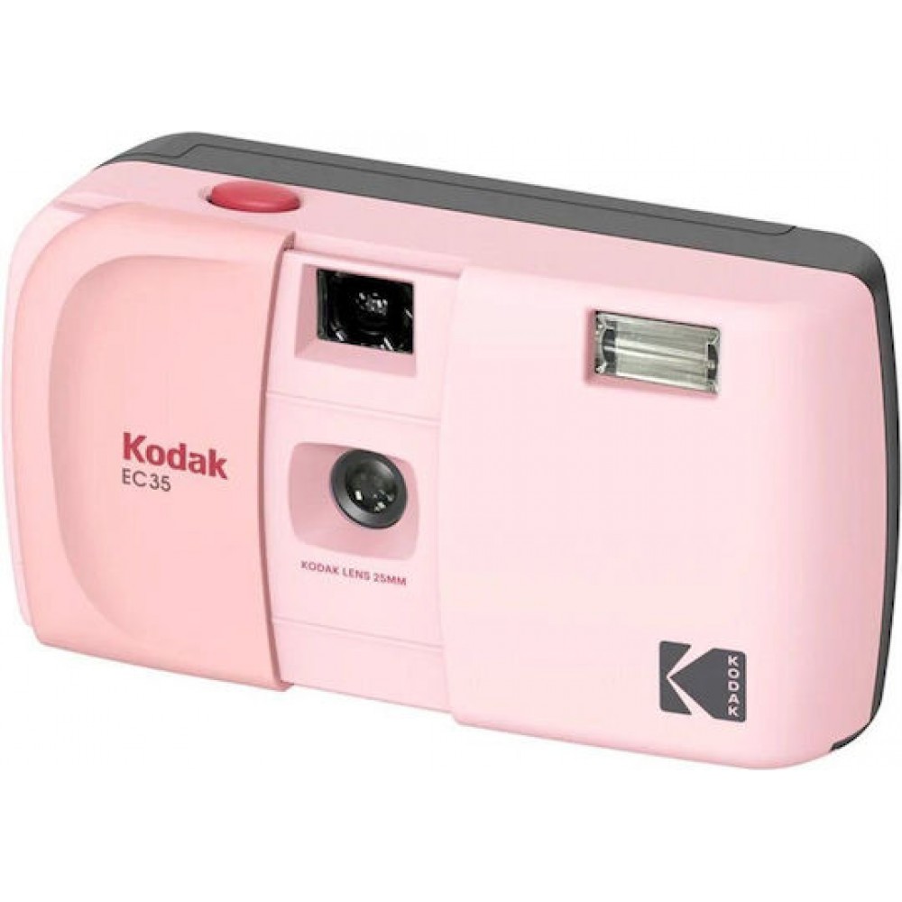 Kodak EC35 Φωτογραφική Μηχανή με Film Blush Pink Kodak EC35 Φωτογραφική Μηχανή με Film Blush Pink
