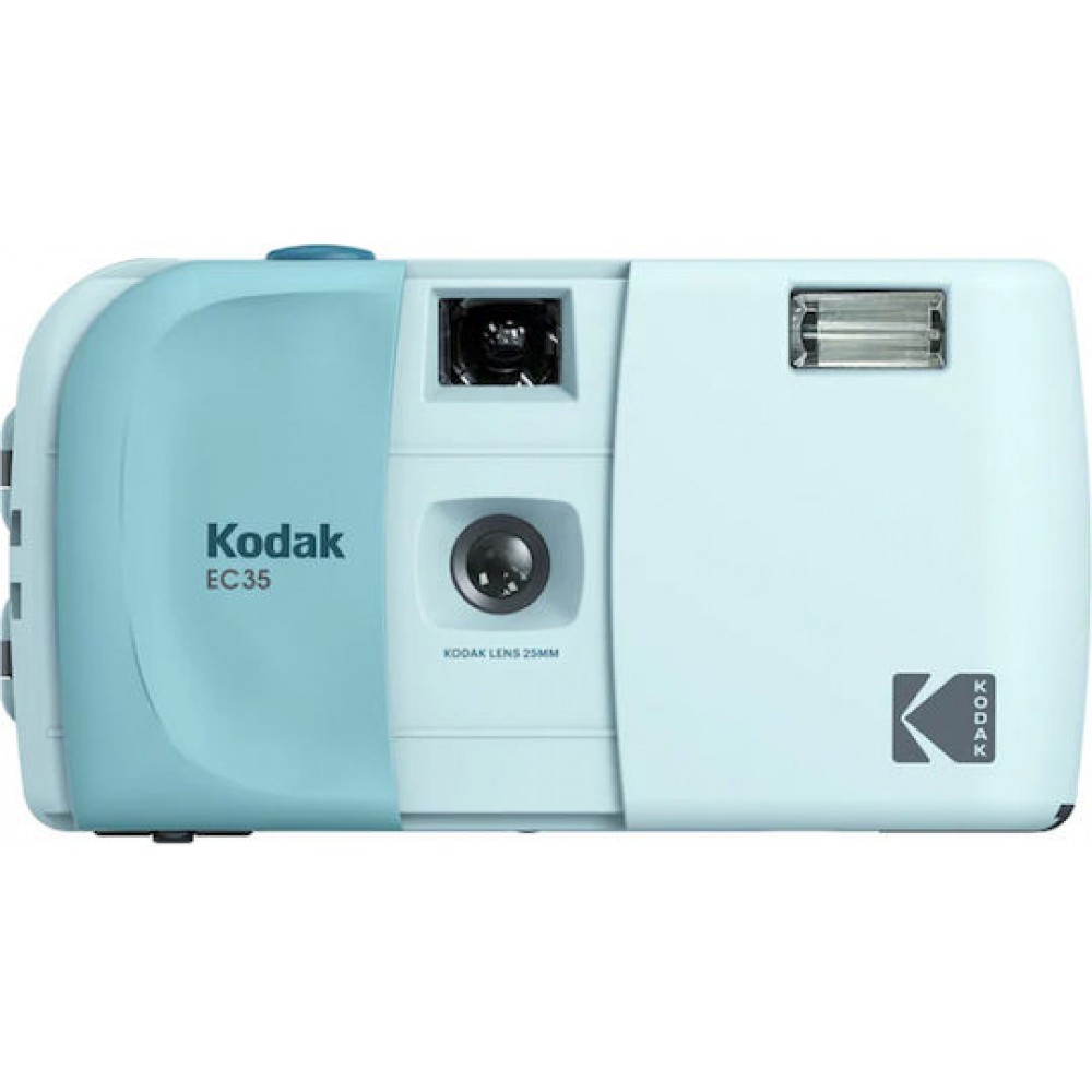 Kodak EC35 Φωτογραφική Μηχανή με Film Powder Blue Kodak EC35 Φωτογραφική Μηχανή με Film Powder Blue