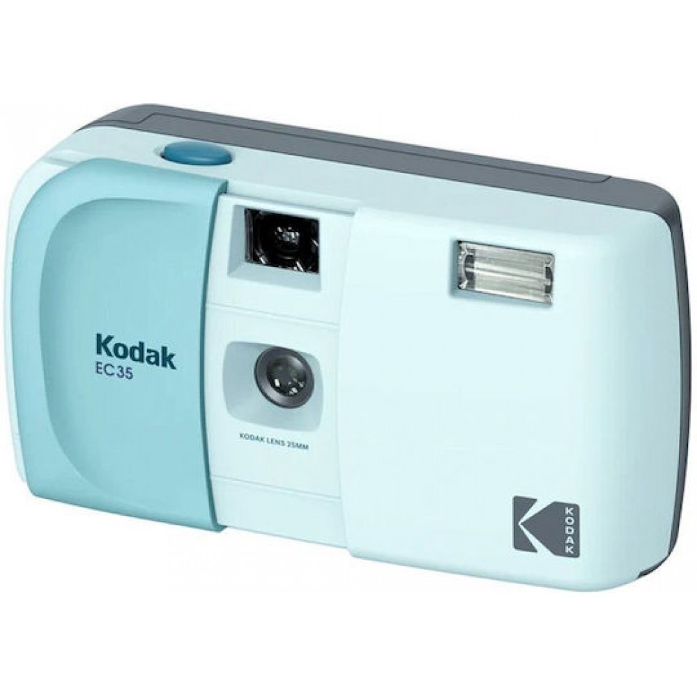 Kodak EC35 Φωτογραφική Μηχανή με Film Powder Blue Kodak EC35 Φωτογραφική Μηχανή με Film Powder Blue