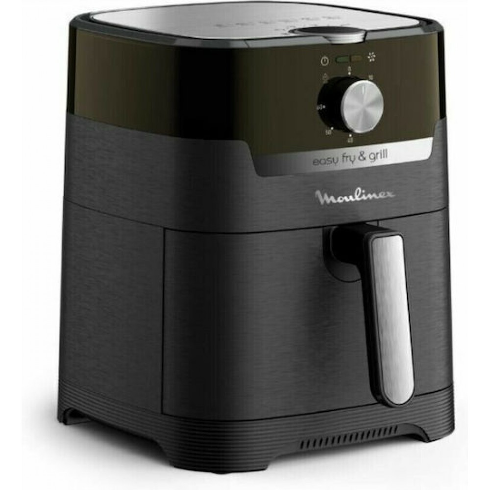 Moulinex EZ501810 Φριτέζα Αέρος με Αποσπώμενο Κάδο 4.2lt Μαύρη Moulinex EZ501810 Φριτέζα Αέρος με Αποσπώμενο Κάδο 4.2lt Μαύρη