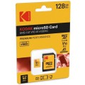 Kodak Micro SDHC 128GB U1 V10 UHS-I 85MB/s with Adapter Kodak Micro SDHC 128GB U1 V10 UHS-I 85MB/s with Adapter