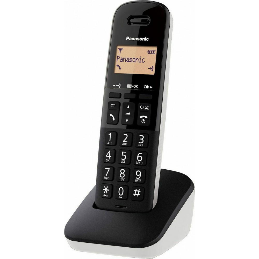 Panasonic KX-TGB610 Ασύρματο Τηλέφωνο Λευκό Ελληνικό Μενο΄ύ Panasonic KX-TGB610 Ασύρματο Τηλέφωνο Λευκό Ελληνικό Μενο΄ύ