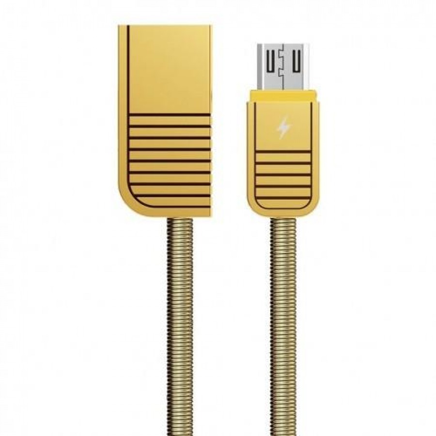 Remax RC 088i Linyo Series Cable iP5/6/7/8/SE Gold
