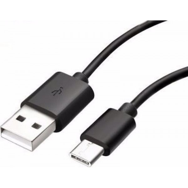 Samsung Regular USB 2.0 Cable USB-C male - USB-A male Μαύρο 1.2m (EP-DG950CBE) Samsung Regular USB 2.0 Cable USB-C male - USB-A male Μαύρο 1.2m (EP-DG950CBE)