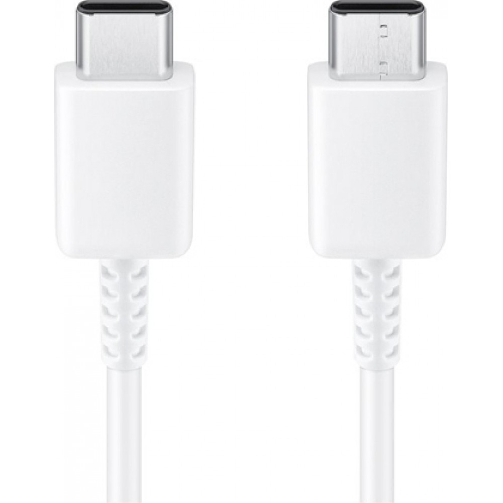 Samsung Regular USB 2.0 Cable USB-C male - USB-C male Λευκό 1m Bulk (EP-DA705BWEGWW)