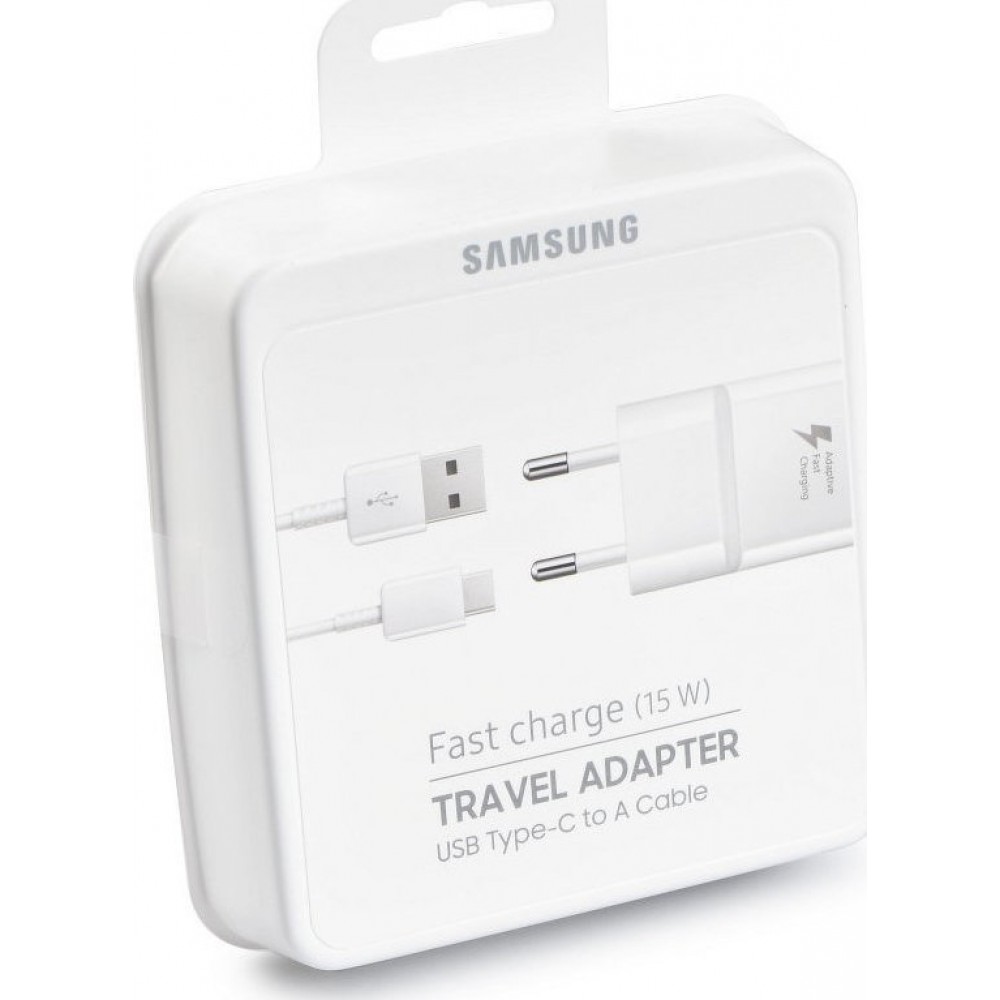 Sasmung USB Type-C Cable & Wall Adapter Λευκό (EP-TA20EWE+EP-DN930CWE) (Retail)