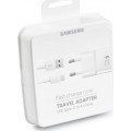 Sasmung USB Type-C Cable & Wall Adapter Λευκό (EP-TA20EWE+EP-DN930CWE) (Retail)
